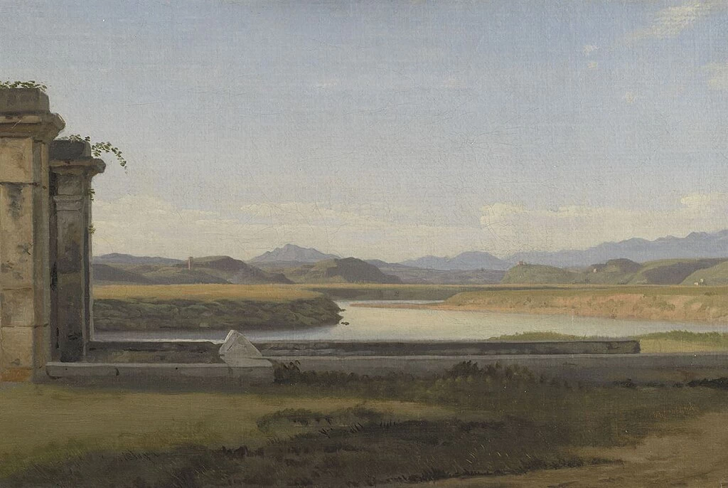 Veduta della Fontana Acetosa, Roma - Statens Museum for Kunst, Copenaghen